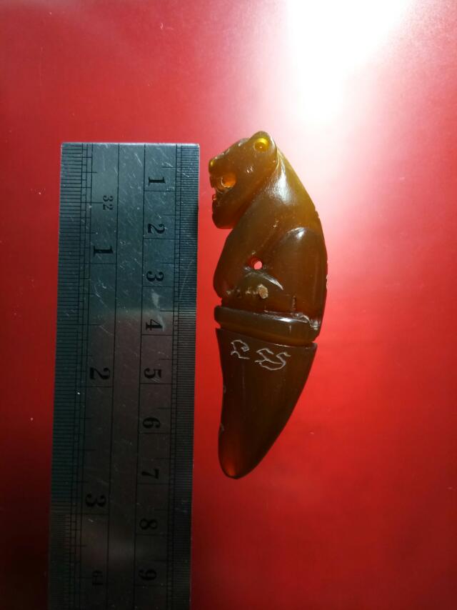 วัดใจ..... เสือ แกะจากเขาควายเผือก หลวงพ่อสิน วัดละหารใหญ่