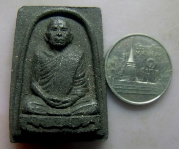 **วัดใจ**พระรูปเหมือนเนื้อว่าน108 หลวงปู่สังข์ วัดดอนตรอ หลังยันต์ จ.นครศรีฯ ปี ๒๕๓๘**หายาก สวยๆ
