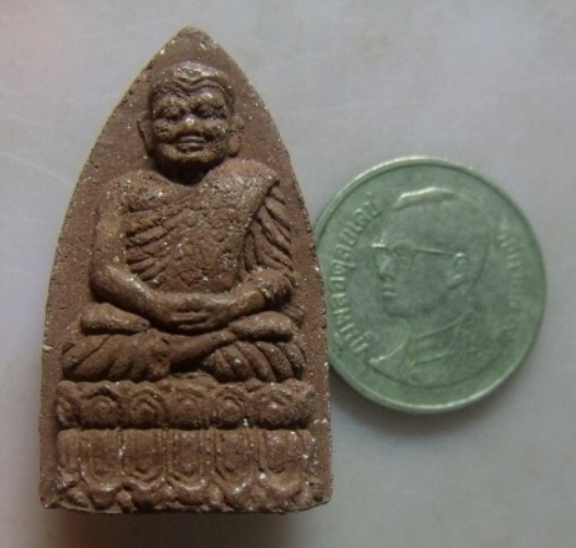 **วัดใจ**หลวงปู่ทวด วัดประสาทฯ รุ่นบูรณะโบสถ์ 30 ปี เนื้อผงสีแดง ปี ๒๕๓๖**สวยๆ 