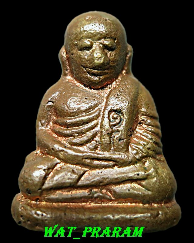 รูปหล่อหลวงพ่อเงิน วัดบางคลาน รุ่นฟ้าคำรณ ปี34 สภาพผิวเปิดสวย