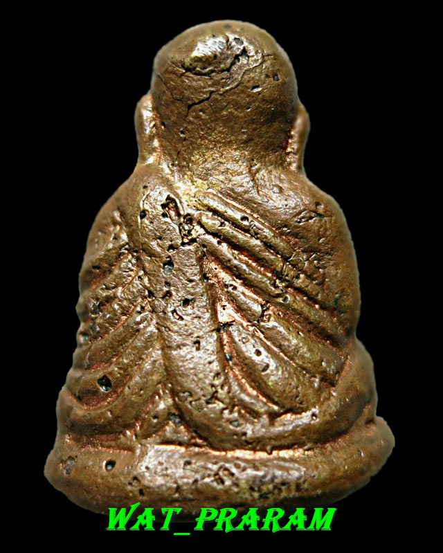 รูปหล่อหลวงพ่อเงิน วัดบางคลาน รุ่นฟ้าคำรณ ปี34 สภาพผิวเปิดสวย