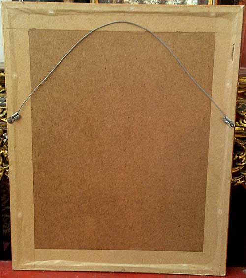 *ผ้ายันต์รอยเท้า หลวงพ่อสาคร วัดหนองกรับ ระยอง*