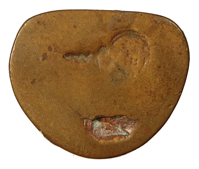 รูปหล่อหลวงปู่แหวน อาจารย์เชื้อ หนูเพชร วัดสะพานสูง ปี 2516