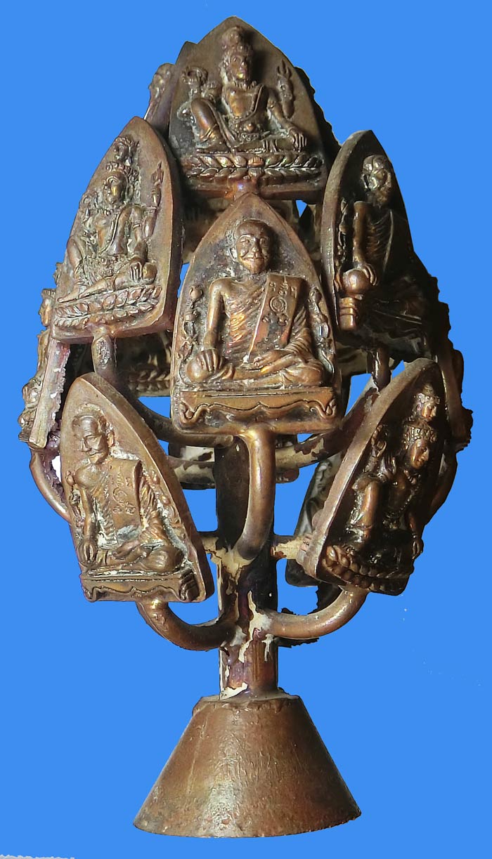 ช่อเหรียญหล่ออวตาร มหาเศรษฐี กองทุนหลวงปู่ปาน โสนันโท สร้างน้อยเพียง 30 ช่อหายากครับ