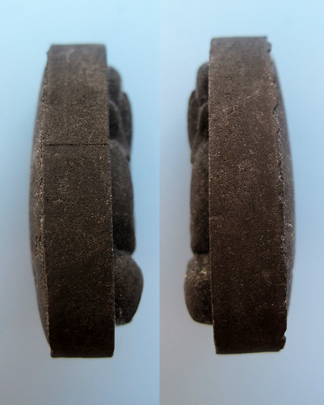 พระปิดตาปลดหนี้ หลวงปู่บัว ถามโก เนื้อผงใบลานตะกรุดทองแดง รุ่นเพชรกลับ ญสส. พ.ศ.๒๕๕๓