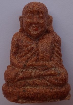 หลวงพ่อเงิน เนื้อกระเบื้องหลังคาโบสถ์ 3องค์เคาะเดียว 