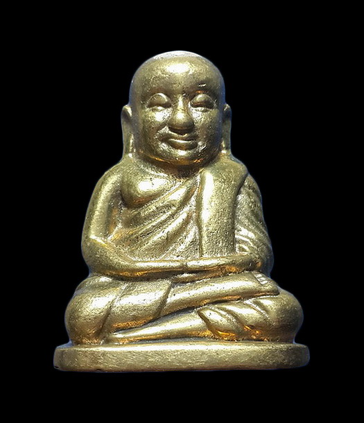 รูปหล่อหลวงพ่อเงิน บางคลาน วัดวังกระสูบ จ.พิจิตร ปี51 รุ่น 80พรรษา มหาลาภ พิมพ์นิยม 80/51 