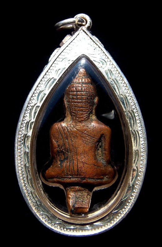 พระยอดธงอยุธยา เนื้อสัมฤทธิ์ พุทธศิลป์อยุธยาบริสุทธ์ที่สวยงาม