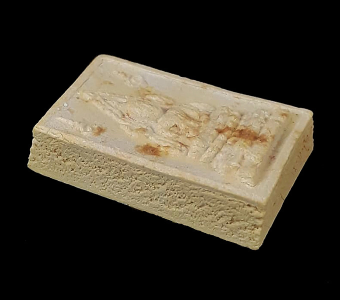 พระคำข้าว(พระมหาลาภ) รุ่น2 พิมพ์พระบาทขีด หลวงพ่อฤาษีลิงดำ วัดท่าซุง จ.อุทัยธานี ปี2534