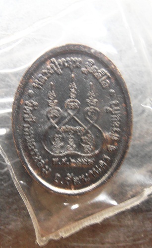 เหรียญเม็ดแตงหลวงปู่หมุน วัดป่าหนองหล่ม ปี59สวยๆตอกโค๊ต ครับ