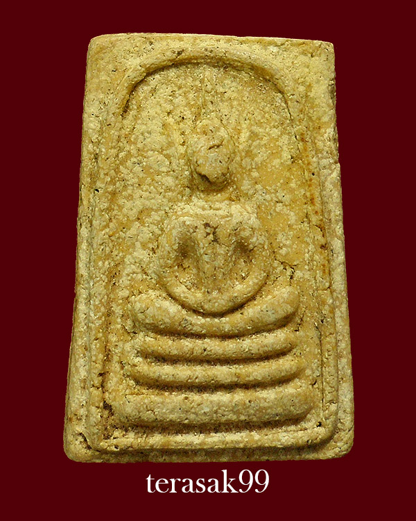 พระสมเด็จฐานสามชั้น กรุต้นพิกุล(ไม่ลงกรุ) หลวงพ่อกวย วัดโฆษิตาราม ชัยนาท สวยๆหายาก