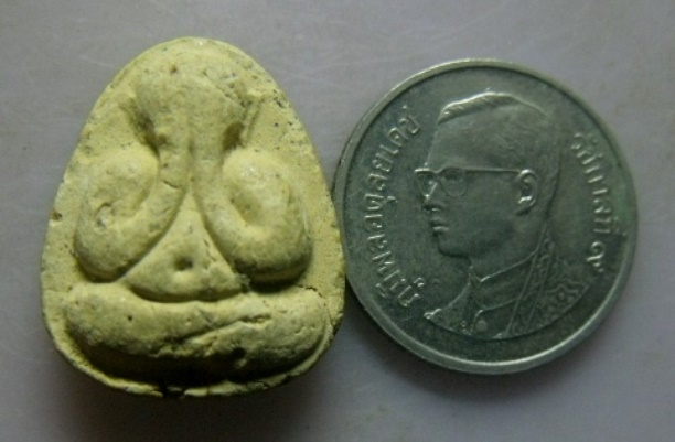 **วัดใจ**พระปิดตาเนื้อผง หลังนะโม พ่อท่านนวล วัดไสหร้า จ.นครศรีธรรมราช**