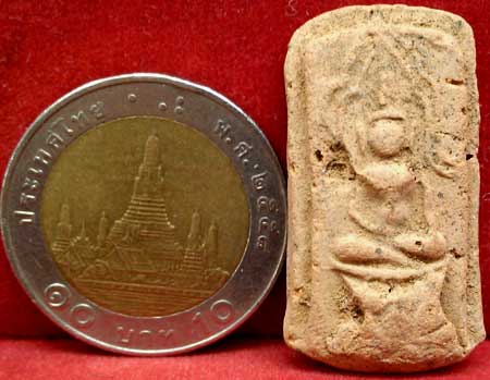 *พิมพ์สะดุ้งกลับ เนื้อดินเผา กรุวัดคูบัว ราชบุรี ลป.บุญ ขันธโชติ วัดกลางบางแก้ว ปลุกเสก*