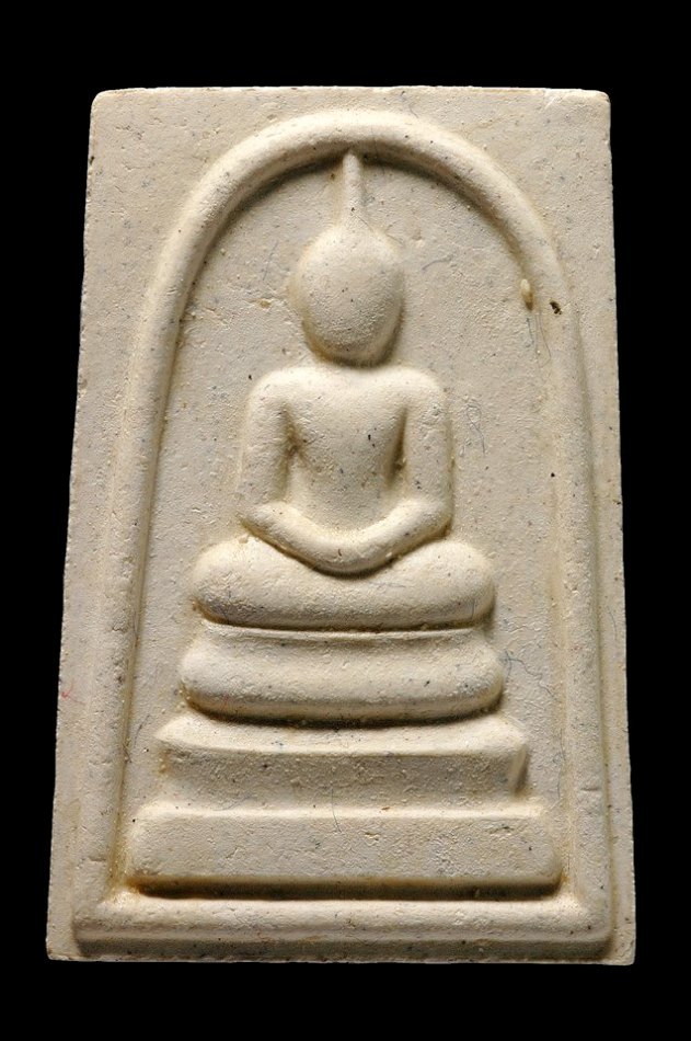 พระสมเด็จวัดระฆังฯรุ่น 214 ปีเกิด ปี2545 ( พิมพ์ใหญ่พระประธาน ) "เกศจรดซุ้ม " หลังตรายาง+กล่องเดิม