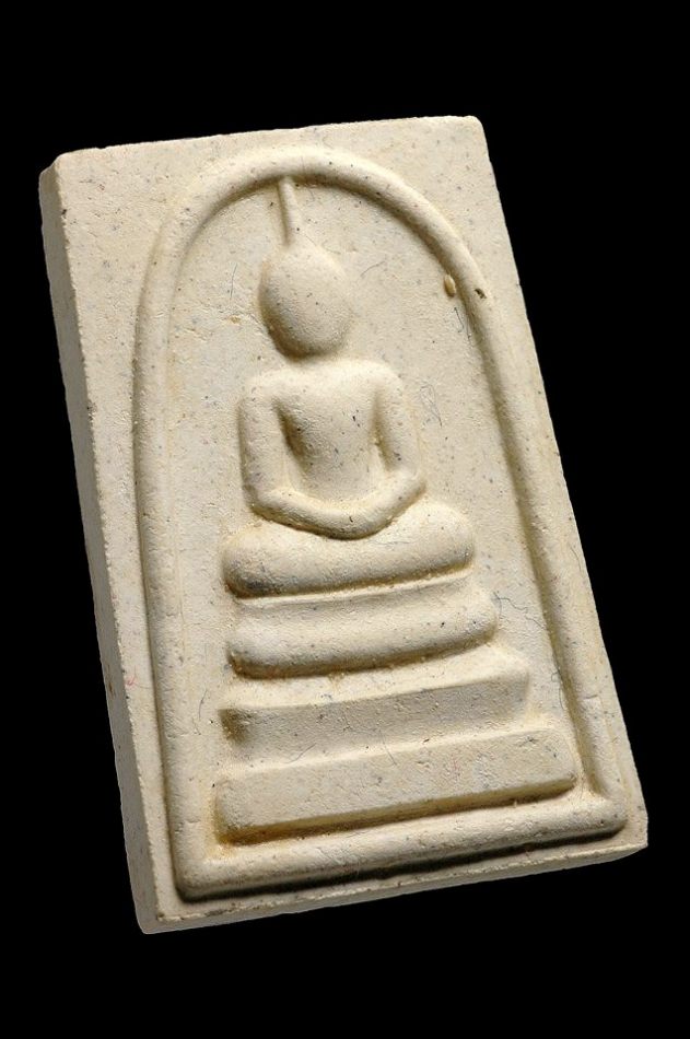 พระสมเด็จวัดระฆังฯรุ่น 214 ปีเกิด ปี2545 ( พิมพ์ใหญ่พระประธาน ) "เกศจรดซุ้ม " หลังตรายาง+กล่องเดิม