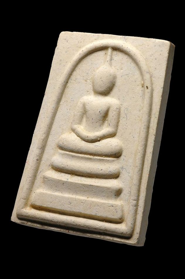 พระสมเด็จวัดระฆังฯรุ่น 214 ปีเกิด ปี2545 ( พิมพ์ใหญ่พระประธาน ) "เกศจรดซุ้ม " หลังตรายาง+กล่องเดิม