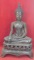 ***เคาะเดียวแดง***พระบูชาศิลป์สมัยสุโขทัย ปางมารวิชัย ฐานสามขาลายฉลุ หน้าตัก 9 นิ้ว ฐานดินไทย เนื้อโ