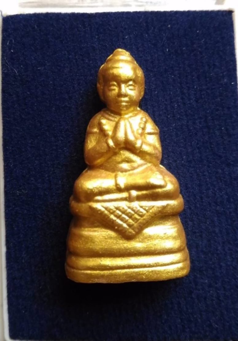 พรายกุมารทอง หลวงพ่อสาคร วัดหนองกรับ เนื้อว่านสบู่เลือด ตะกรุดเงิน เลข ๑๑๓๙ (เคาะเดียวครับ)