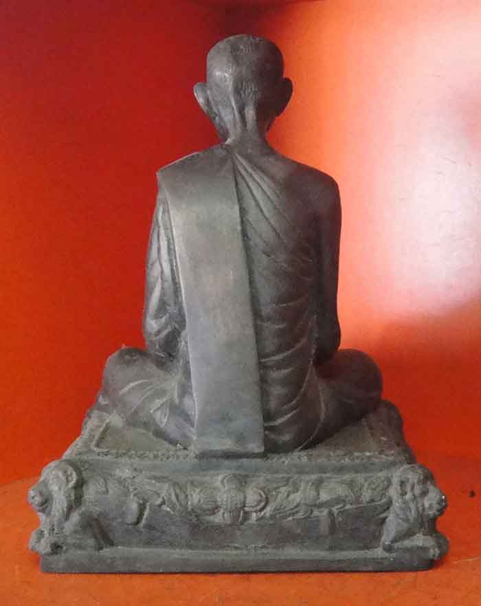 หลวงปู่ขาว วัดถ้ำกลองเพล อุดรธานี พระบูชาขนาด 5 นิ้ว หลวงปู่ขาวย้อนยุคปี17