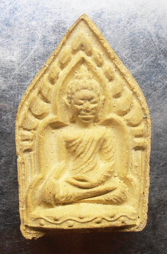 พระขุนแผน รุ่นแผนเมืองพร เมตตาปลอดภัยค้าขายร่ำรวย พระอาจารย์ต้อมบุรี ปญฺญาวโร วัดพระยืน ต.เขาค่าย 