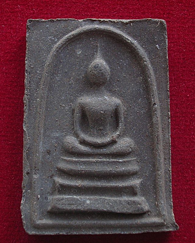 พระสมเด็จหลังพระสิวลี หลวงพ่อกวย วัดโฆสิตาราม จ.ชัยนาท ปี 15 พิมพ์ใหญ่(เอวใหญ่)