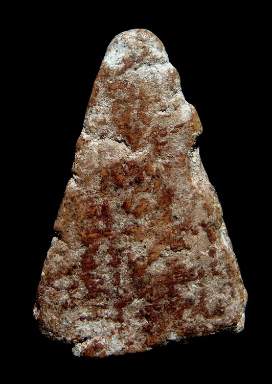 พระกรุวัดสามปลื้ม พิมพ์สามเหลี่ยมใหญ่  ตัวจริง สภาพน่ารัก ดูง่าย ตำนานแห่งสงครามสยาม