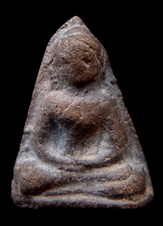 พระร่วงนั่ง กรุวัดมุมลังกา สุโขทัย สวยผิวเดิมๆจากกรุ