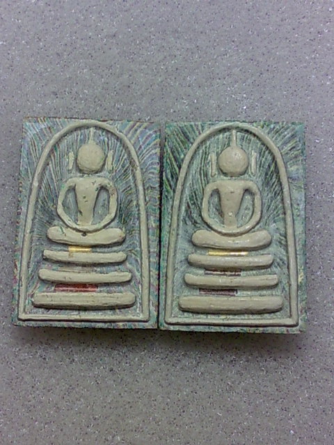 พระสมเด็จมหาลาภ หลววพ่อแพ 2องค์สวยเดิมๆครับ