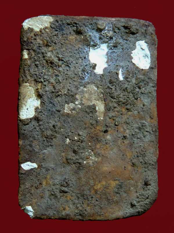 หลวงพ่อปานกรุวัดคู้สลอดพิมพ์ทรงเม่นหนุมานทหารเอกลงกรุ(นิยม) แท้นิยมดูง่ายสภาพสมบูรณ์