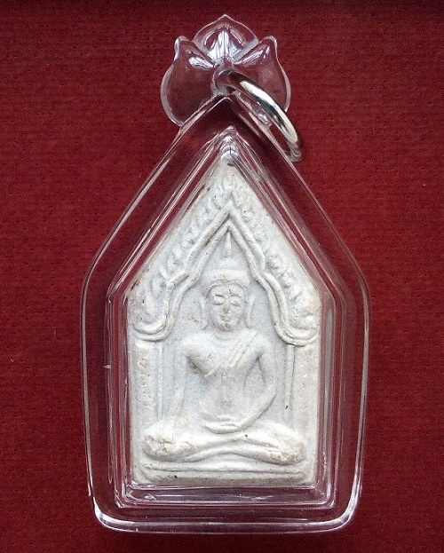 พระขุนแผน (พระซุ้มเรือนแก้ว) รุ่นแรก พิมพ์กลาง หลวงพ่อแพ วัดพิกุลทอง สิงห์บุรี ปี22...เคาะเดียวแดง..