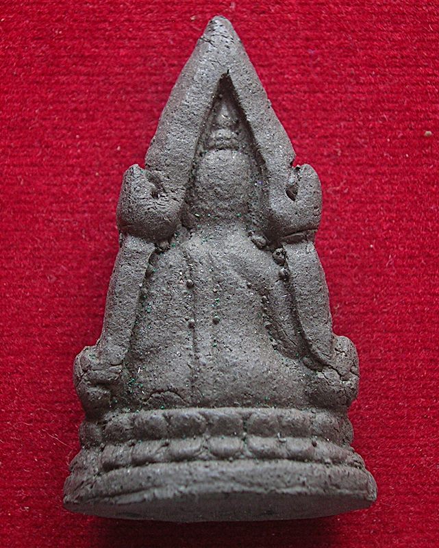 พระพุทธชินราช เนื้อว่าน ตะกรุด 3 ดอก หลวงปู่แก้ว วัดสะพานไม้แก่น จ.สงขลา รุ่นเลื่อนสมณศักดิ์ ปี 55 