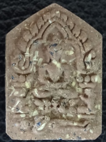 หลวงปู่ทิม พระขุนแผนพลายโภคทรัพย์ เจ้าคุณธงชัย พิมพืเล็ก 2557 ตะกรุดทองแดง 2 ดอก