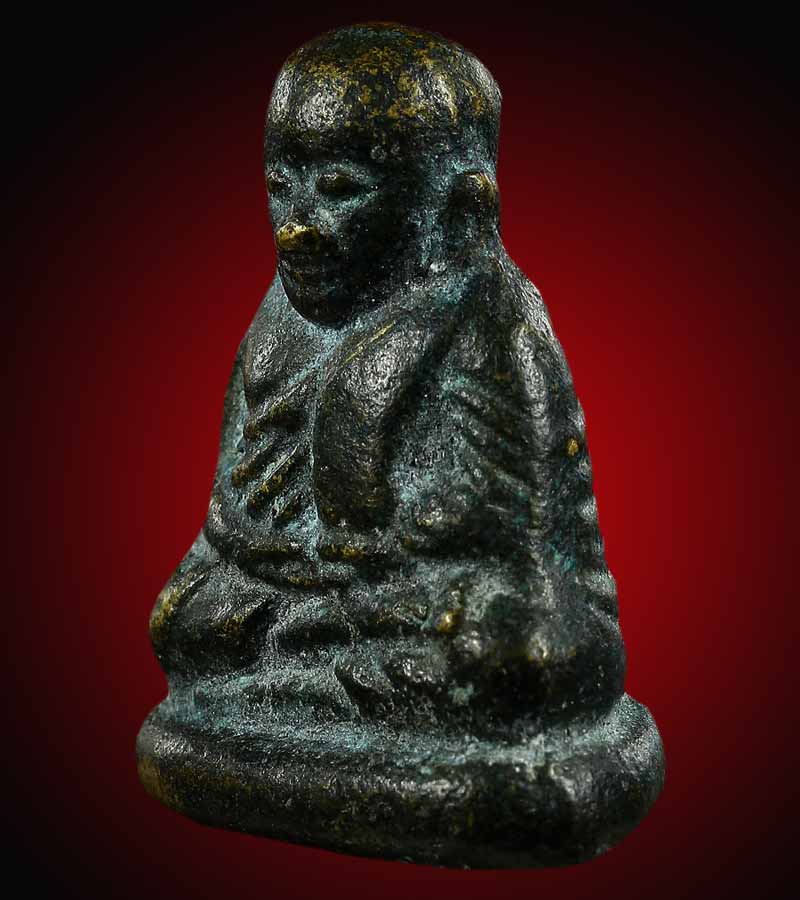 	หลวงพ่อเงิน วัดบางคลาน รุ่นปืนแตก พิมพ์ เศียรกลม วัดคงคารา ม อ.โพทะเล จ.พิจิตร 