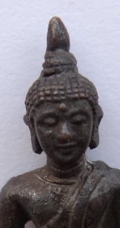 กริ่งหลวงพ่อศักดิ์สิทธิ์ หลวงปู่คำพันธ์ รุ่นแรกเจริญดี เนื้อนวะ 2 องค์ เคาะเดียว