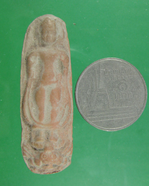 พระร่วงยืน กรุเจดีย์ ๕ ยอด วัดห้วยเสือ เพชรบุรี ปี๒๔๖๔ หลวงปู่ศุข วัดปากคลองมะขามเฒ่า ปลุกเสก