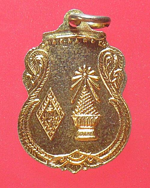 เหรียญพระพุทธชินราช เนื้อกะไหล่ทองลงยา