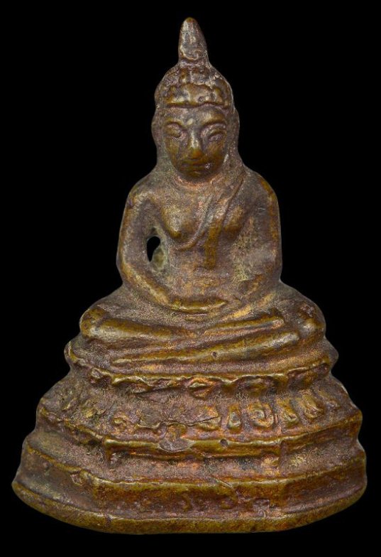 พระกริ่งรักษาดินแดน ปี2513 เนื้อทองเหลือง จ.กรุงเทพฯ ท่านเจ้าคุณนรฯ ปลุกเสก