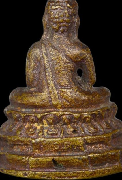 พระกริ่งรักษาดินแดน ปี2513 เนื้อทองเหลือง จ.กรุงเทพฯ ท่านเจ้าคุณนรฯ ปลุกเสก