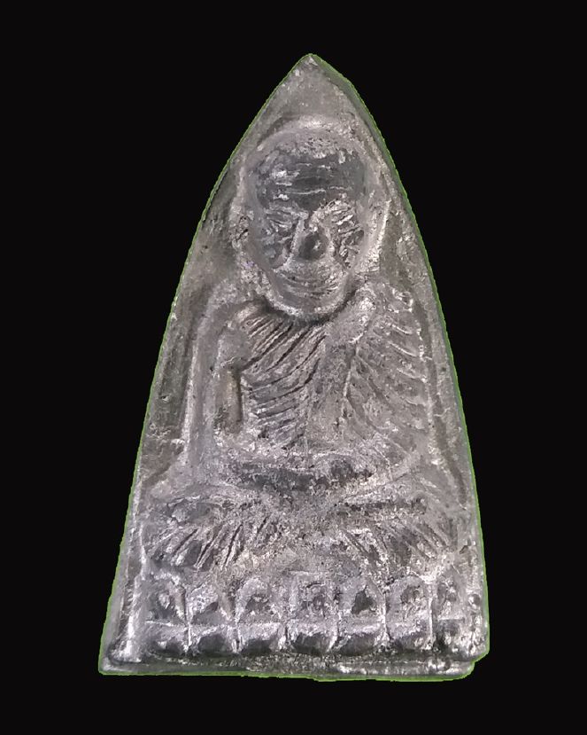 รูปหล่อหลวงปู่ทวด พิมพ์เตารีด พระอาจารย์นะดี(สมคิด) วัดเนินสาธารณ์ อ.หนองฉาง จ.อุทัยธานี