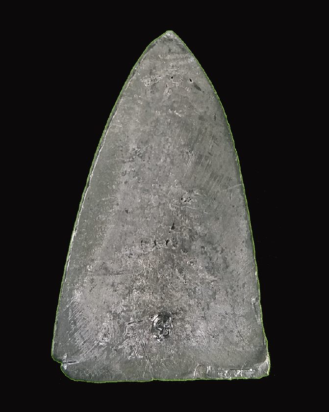 รูปหล่อหลวงปู่ทวด พิมพ์เตารีด พระอาจารย์นะดี(สมคิด) วัดเนินสาธารณ์ อ.หนองฉาง จ.อุทัยธานี