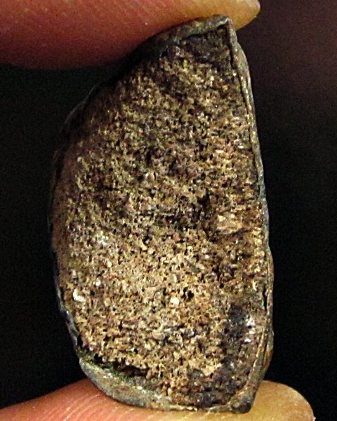 พระแก้บนเนื้อชินตะกั่วปิดทองร่องชาด สูง4เซนต์