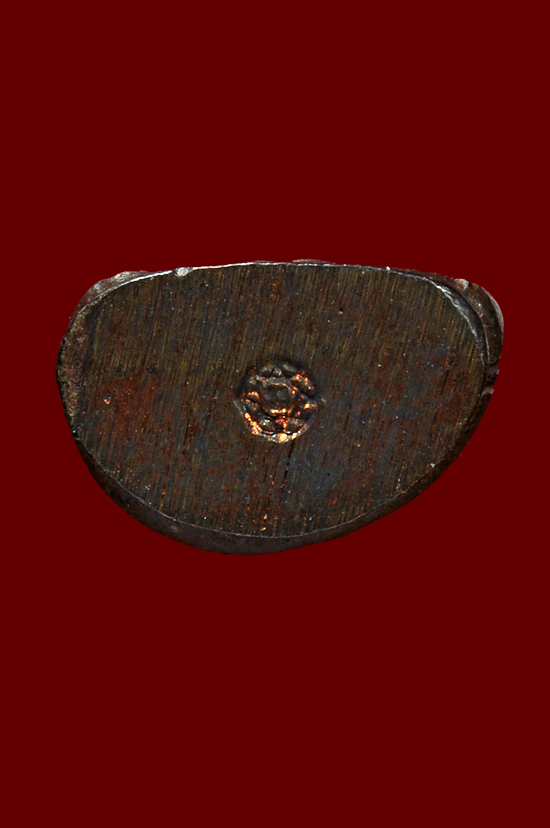 พระปิดตามหาลาภชินบัญชรเนื้อนวโลหะ รุ่น ญสส. เพชรกลับ หลวงปู่บัว ถามโก วัดศรีบุรพาราม พศ.2553