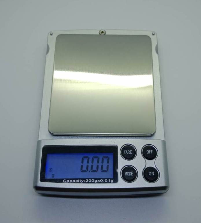 DIGITAL SCALE เครื่องชั่งดิจิตอล แบบพกพา 200/0.01g ทศนิยม2หลัก คุณภาพเกรดA ดีไซน์สวยงาม ของใหม่แกะกล