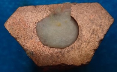 รูปหล่อหลวงตาดำวัดกาญจนสิงหาสน์(วัดทอง) ปี44 อาจารย์ของ หลวงพ่อชาญณรงค์ เคาะเดียว