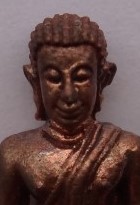 รูปหล่อหลวงตาดำวัดกาญจนสิงหาสน์(วัดทอง) ปี44 อาจารย์ของ หลวงพ่อชาญณรงค์ เคาะเดียว