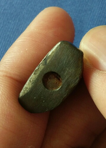 เคาะเดียวรูปหล่อปั๊มหลวงพ่อเกษม เขมโก รุ่นมงคลเกษม 81 บรรจุมวลสาร 9 มงคล เนื้อนวะ