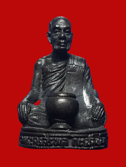 รูปหล่อรุ่นแรก หลวงพ่อสุรพล วัดไผ่สามัคคี จ.ลพบุรี ปี35 