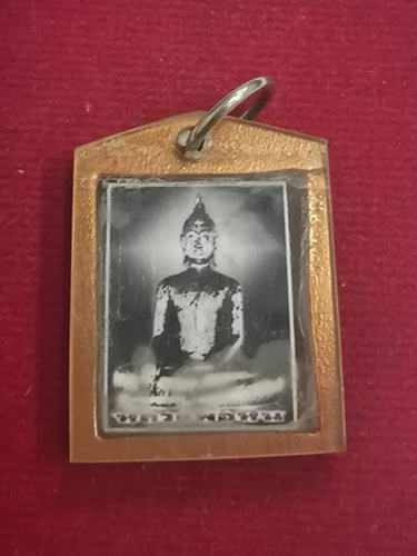 รูปถ่ายหลวงพ่อโมหลังหลวงพ่อหิน วัดจันทนาราม จ.ชัยนาท