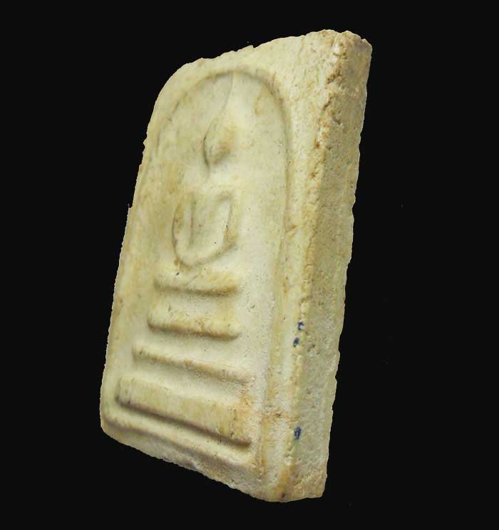 พระสมเด็จพิมพ์เจดีย์ หลวงปู่ลำภู วัดใหม่อมตรส บางขุนพรหม ลงกรุ ปี02