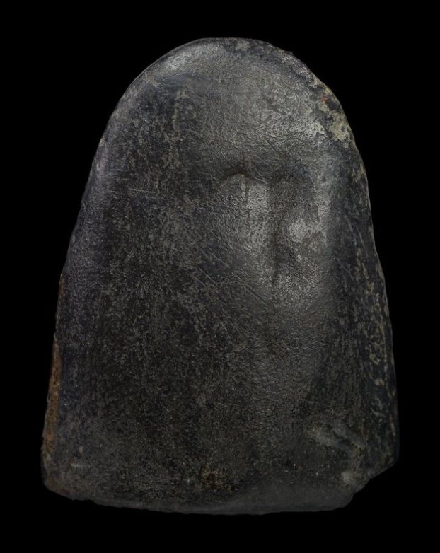 พระพิมพ์บัวเล็บช้าง เนื้อดิน กรุวัดชนะสงคราม กรุงเทพฯ มาพร้อมบัตรรับรอง